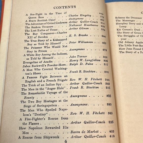 Vintage 1918 Junior Classics Young Folks Shelf Of Books Stories Of Courage HC - Picture 7 of 16